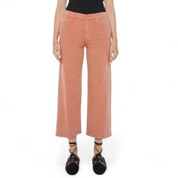 MOTHER The Dodger Ankle Jeans in Mango Pink Peach 1888-1479-MGO 26 US 2 NEW NWT - Picture 2 of 6